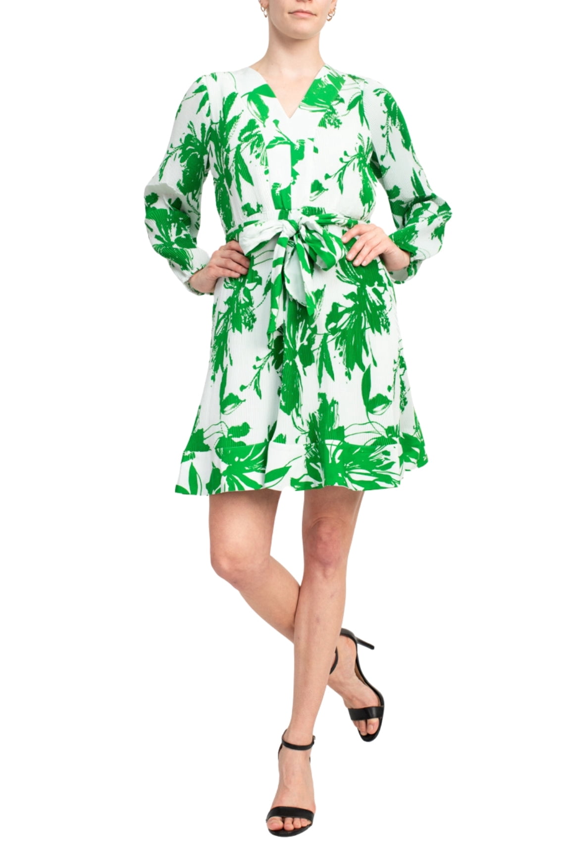 slim fit dress slacks Seaside Bloom Midi Dress – BLUE TAYLOR main image 1