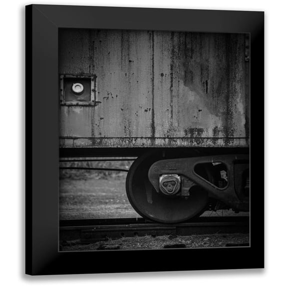 Taylor, Glenn 15x18 Black Modern Framed Museum Art Print Titled - Side Train