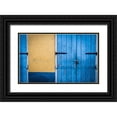 thumbnail image 1 of Taylor, Glenn 18x13 Black Ornate Wood Framed with Double Matting Museum Art Print Titled - Blue Entrance, 1 of 4