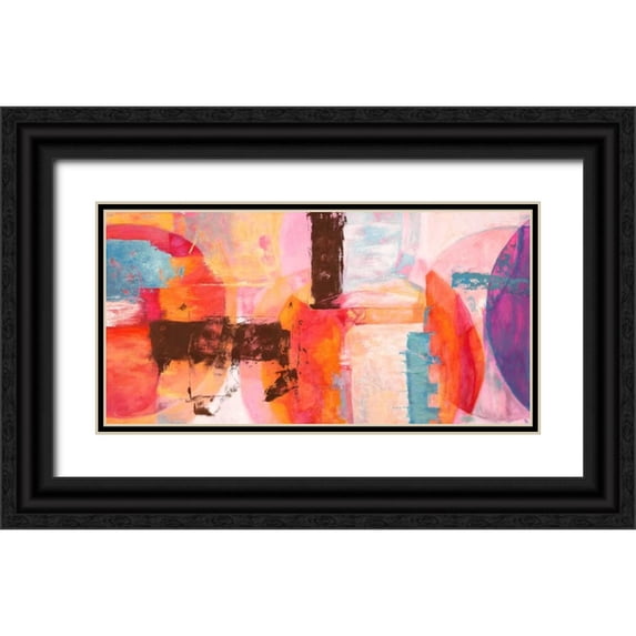 Taylor, Heather 24x14 Black Ornate Wood Framed with Double Matting Museum Art Print Titled - Samsara