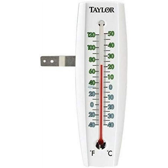 Taylor Hi-Lite Weather Resistant Easy-to-Read Window/Wall Thermometer