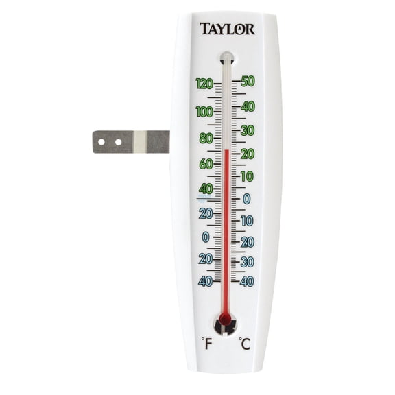 Taylor Hi-Lite Weather Resistant Easy-to-Read Window/Wall Thermometer