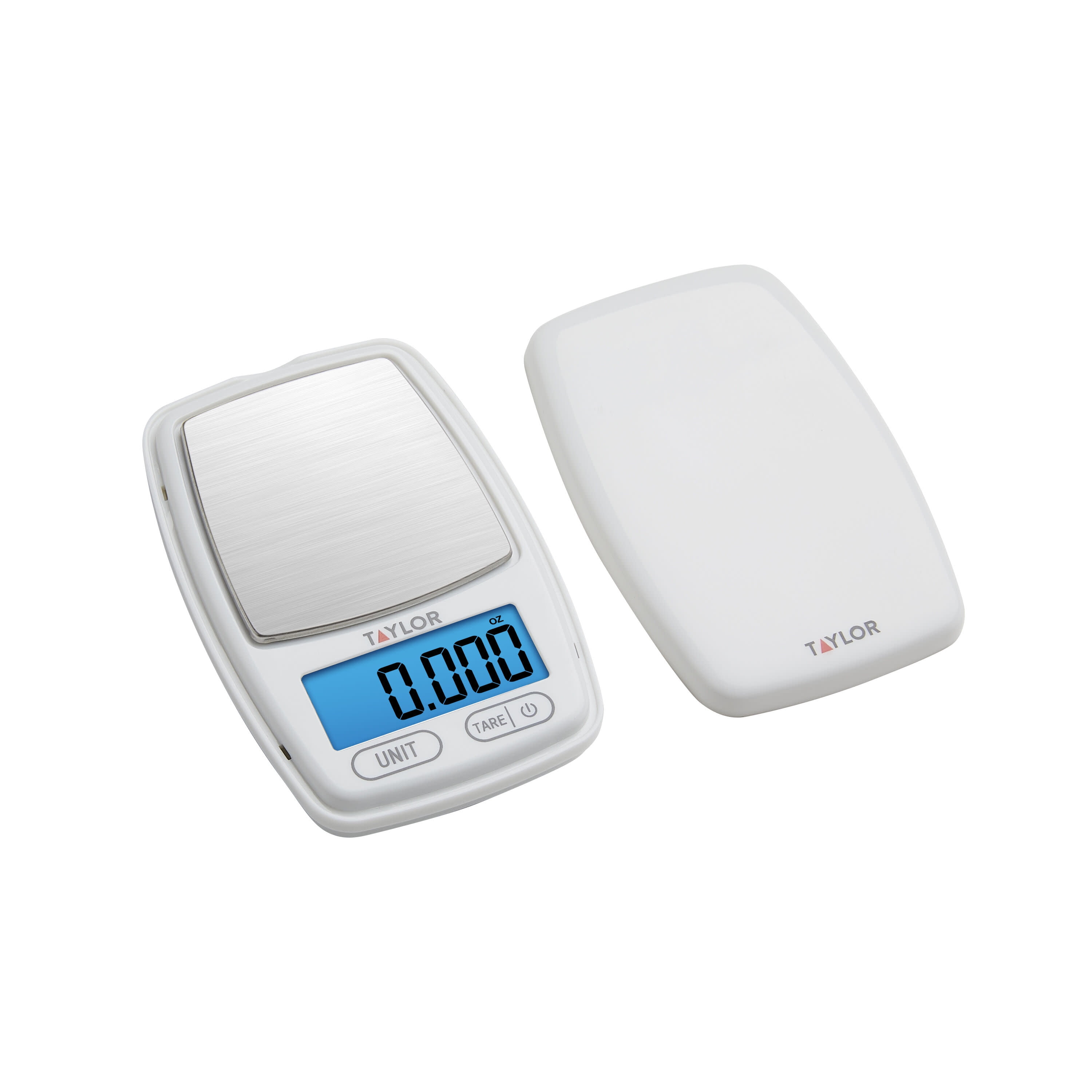 Digital Precision Gram Scale, 0.001oz/0.01g 500g Mini Pocket Scale,  Portable Electronic Weight Jewelry Scales, Tare, Auto Off, Stainless Steel,  White