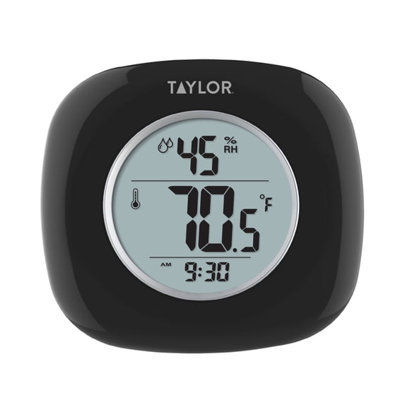 Taylor Indoor Digital Plastic Thermometer with Hygrometer