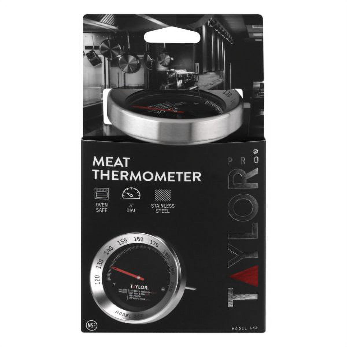 Taylor Instant Read Analog Meat Thermometer