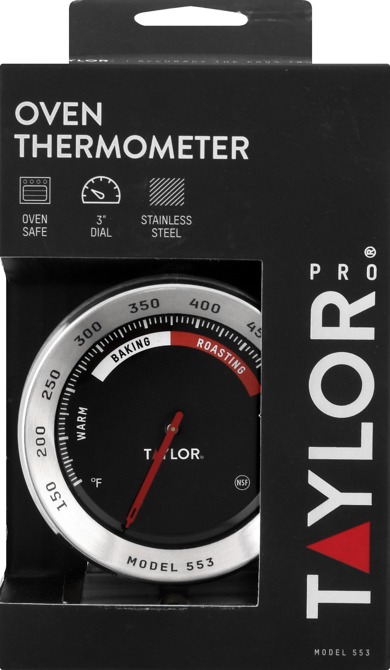 Taylor Instant Read Analog Oven Thermometer