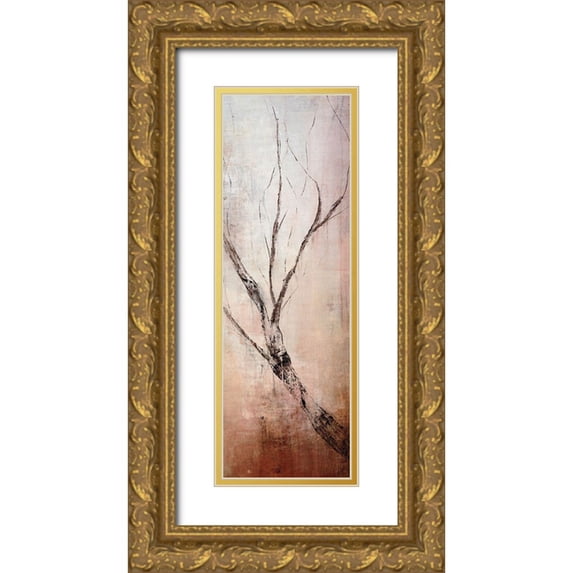 Taylor, Kari 11x24 Gold Ornate Wood Framed with Double Matting Museum Art Print Titled - Seasons III