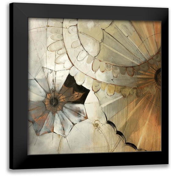 Taylor, Kari 12x12 Black Modern Framed Museum Art Print Titled - Nick of Time