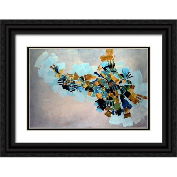 Taylor, Kari 14x11 Black Ornate Wood Framed with Double Matting Museum Art Print Titled - Kaleidoscope
