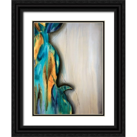Taylor, Kari 19x24 Black Ornate Wood Framed with Double Matting Museum Art Print Titled - Anse Luzio