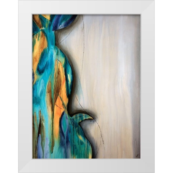 Taylor, Kari 19x24 White Modern Wood Framed Museum Art Print Titled - Anse Luzio