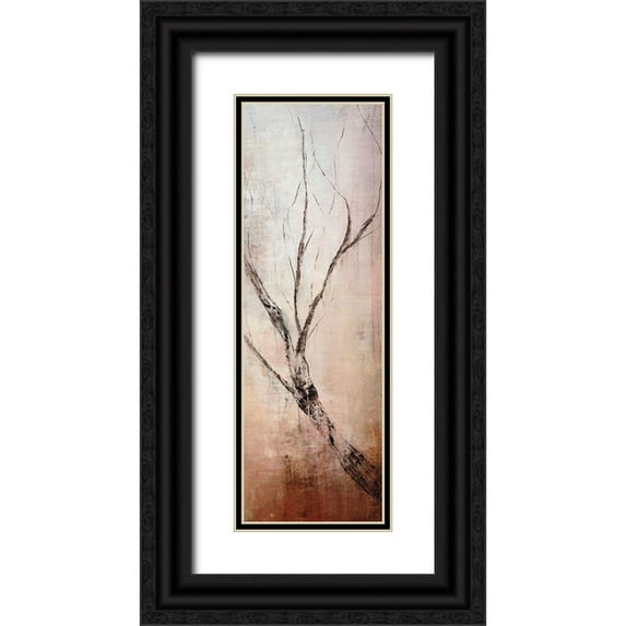 Taylor, Kari 9x18 Black Ornate Wood Framed with Double Matting Museum Art Print Titled - Seasons III