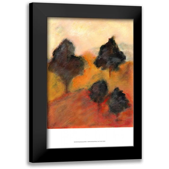 Taylor, Kris 11x14 Black Modern Framed Museum Art Print Titled - Printed Sonoma Hills I