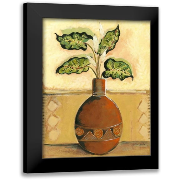 Taylor, Kris 12x14 Black Modern Framed Museum Art Print Titled - Southwest Terra Cotta I