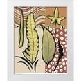 thumbnail image 1 of Taylor, Kris 12x14 White Modern Wood Framed Museum Art Print Titled - Go Go Leaves I, 1 of 4
