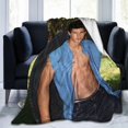 thumbnail image 1 of Taylor Lautner Fleece Blanket for Couch - Throw Blanket Lightweight Taylor Lautner Merch Super Soft Cozy Luxury Bed Blanket Microfiber and Throws for Sofa, 1 of 6