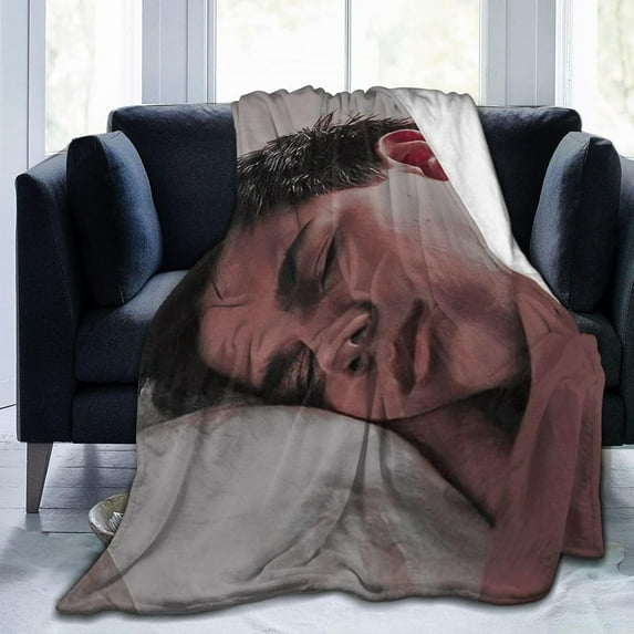 Taylor Lautner Fleece Blanket for Couch - Throw Blanket Lightweight Taylor Lautner Merch Super Soft Cozy Luxury Bed Blanket Microfiber and Throws for Sofa