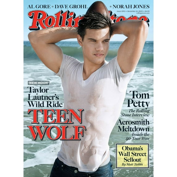 Taylor Lautner Poster Rolling Stone Cover 2 feet x 3 feet 11inx17in Mini Poster 11x17 poster