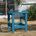 thumbnail image 1 of Taylor & Logan All-Weather Poly Resin Adirondack Side Table - Patio Table Blue, 1 of 5
