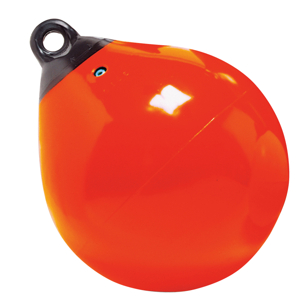 Taylor Made 12" Tuff End™ Inflatable Vinyl Buoy - Orange - image 1 of 7