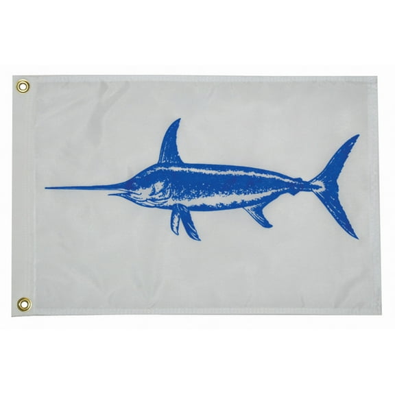 Taylor Made 12" x 18" Swordfish Flag | Bundle of 2