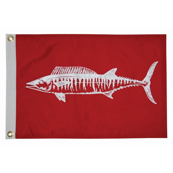 Taylor Made 12" x 18" Wahoo Flag | Bundle of 2