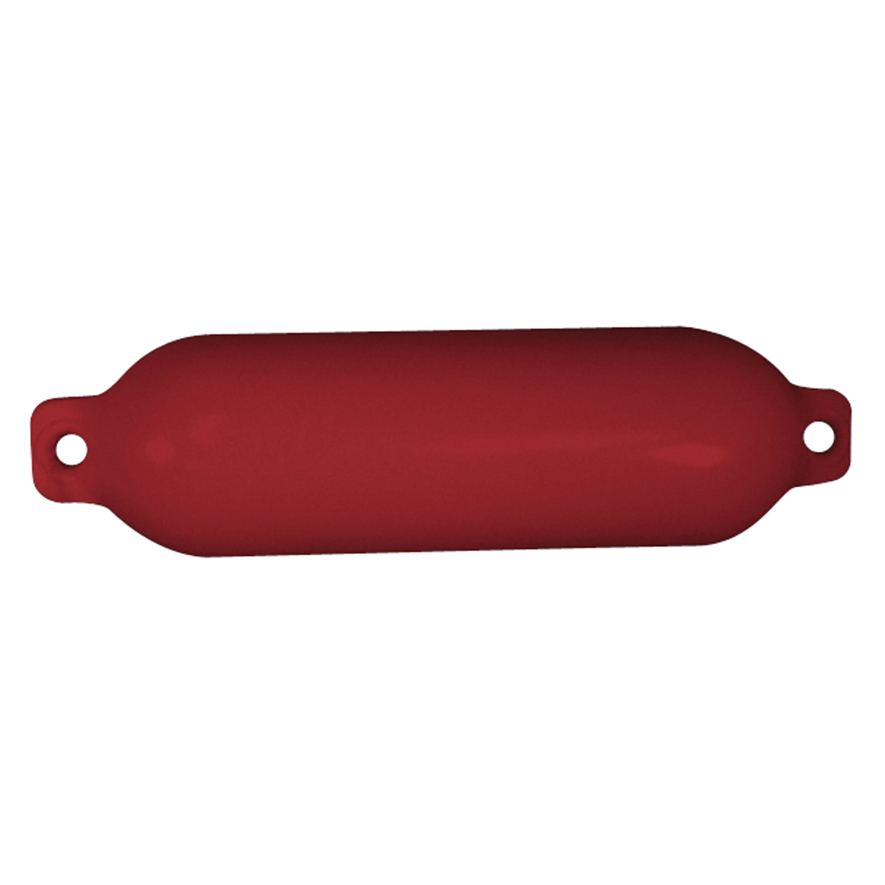 Taylor Made 531024 Hull Gard Inflatable Vinyl Fender - Cranberry, 10.5" x 30"