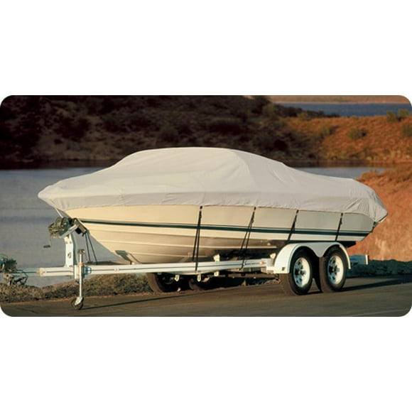 Taylor Made 70207 21 x 23 ft. 102 in. Cuddy Cabin Boat Cover, Gray