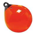 thumbnail image 1 of Taylor Made 9" Tuff End™ Inflatable Vinyl Buoy - Orange | Bundle of 5, 1 of 1