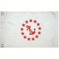 thumbnail image 1 of Taylor Nylon Officers Flag 12" x 18", 93078, 1 of 2