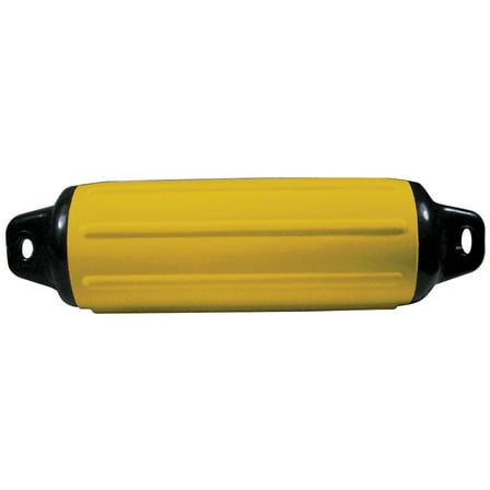 Taylor Made 958824 SuperGard Inflatable Vinyl Fender - Yellow, 8-1/2" x 26"