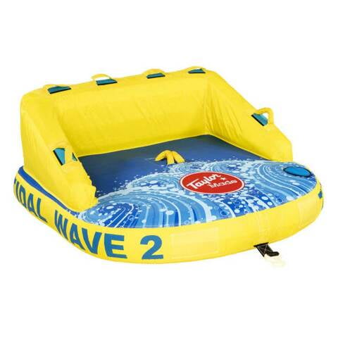 Taylor Made Boat Inflatable Towable Tube PL2107 | Tidal Wave 2-Person