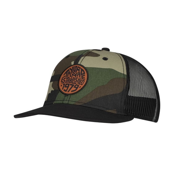 Taylor Made Carlsbad Trucker Hat (Green Camo/Black, Adjustable) Golf Cap 2026 NEW