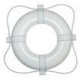 thumbnail image 1 of Taylor Made Foam Ring Buoy - 24" - White w/White Grab Line | Bundle of 2, 1 of 1