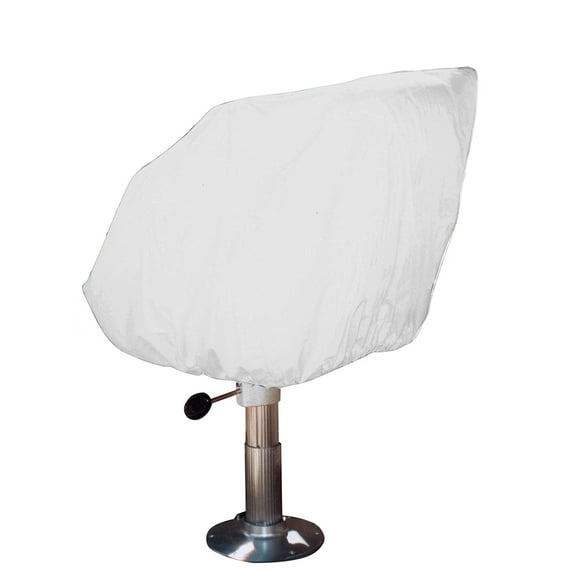 Taylor Made Helm/Bucket/Fixed Back Boat Seat Cover - Vinyl White | Bundle of 10