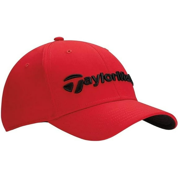 Taylor Made Performance Seeker Hat (Red/Black, Adjustable) 2021 NEW