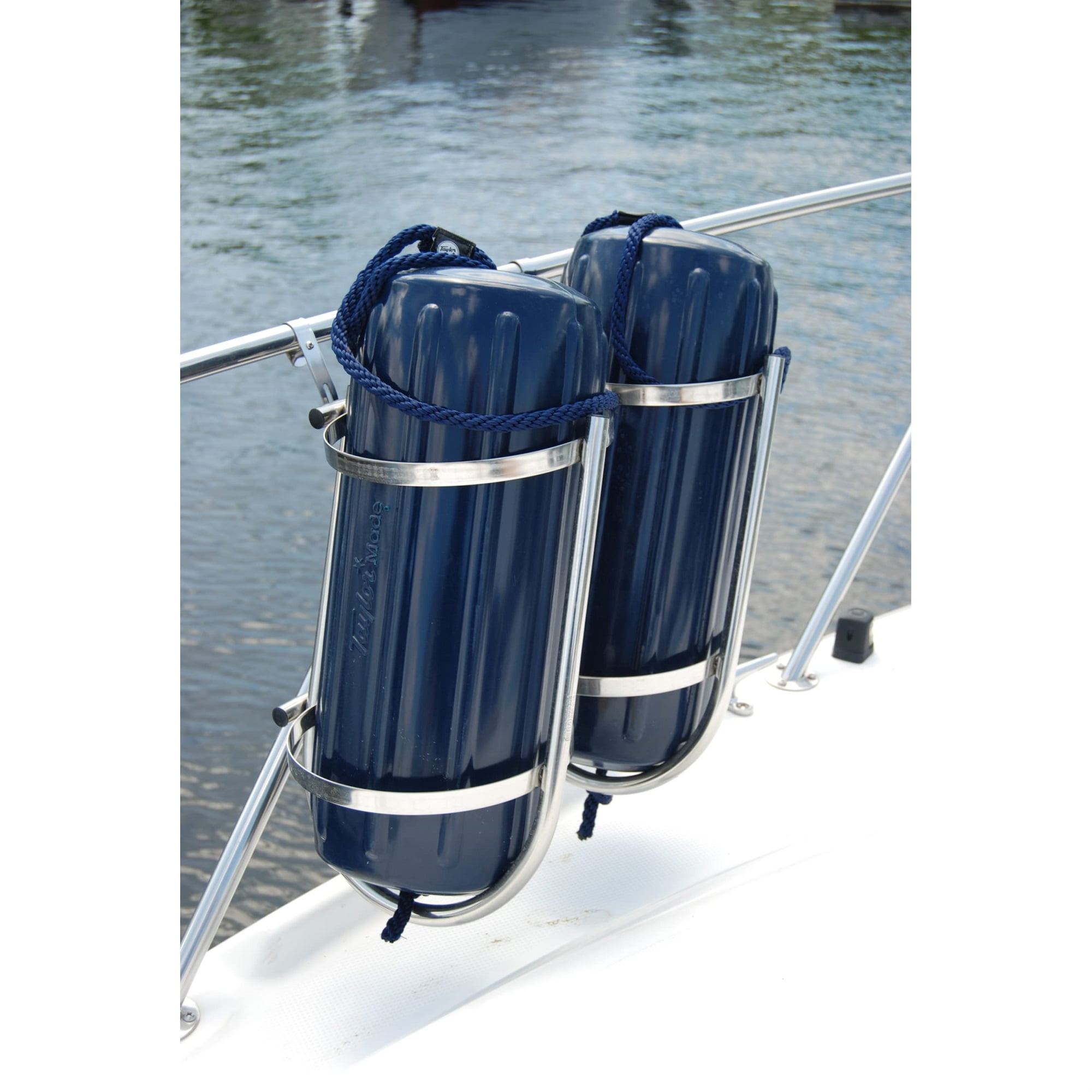 Taylor Made Product 2009, 2 Fender Rack, Stainless Steel, 7 inch to 9 ...