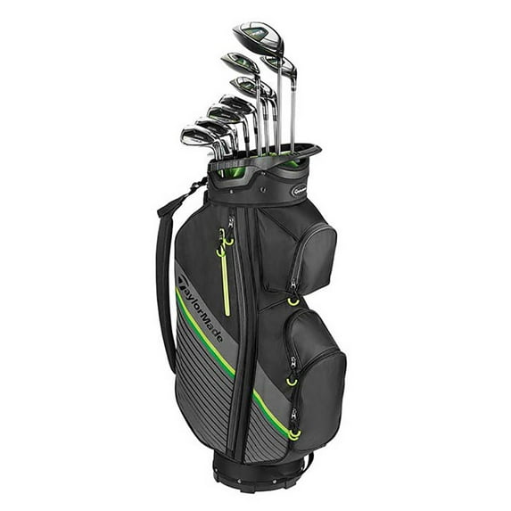 NEW TaylorMade RBZ Speedlite Men's 11 Piece Complete Golf Set Graphite Regular