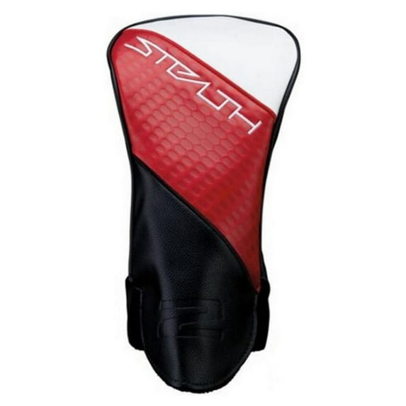 Taylor Made Stealth 2 Driver Headcover (Red/White/Black) Golf NEW