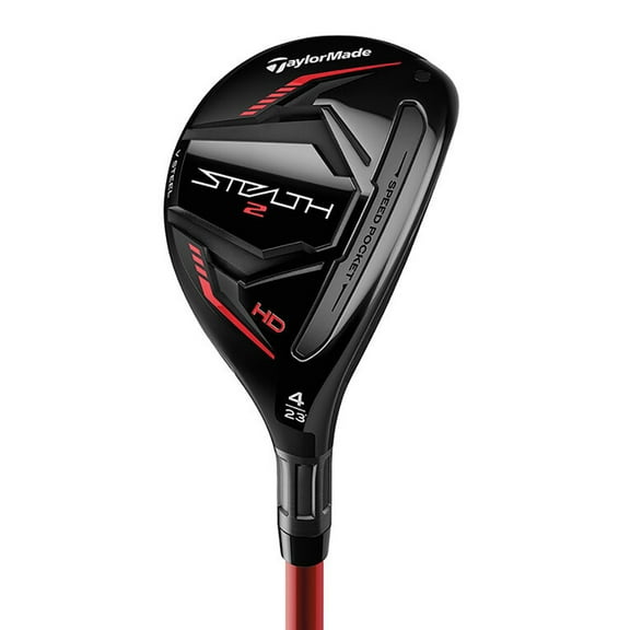 NEW Left Hand TaylorMade Stealth 2 HD Rescue 4 Hybrid 23° Speeder NX Red Regular