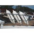 thumbnail image 1 of Taylor Made TAM3011 9-11 in. Stainless Steel Rail Mount Triple 3 Fender Unit Rack, 1 of 1