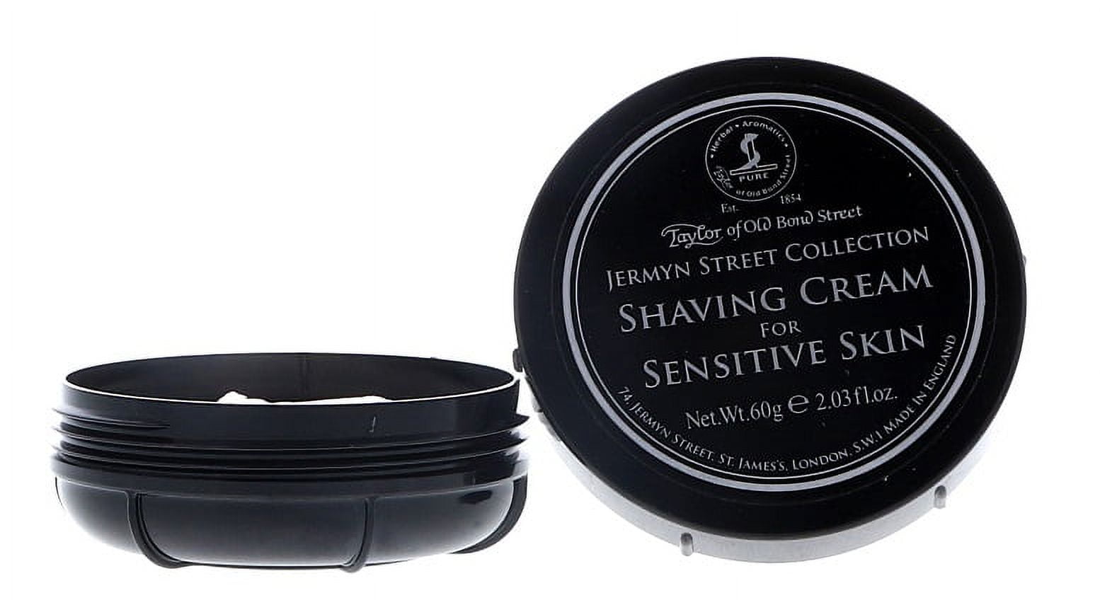 Taylor Of Old Bond Street Jermyn Street Collection Shaving Cream for Sensitive  Skin, 5.3 oz