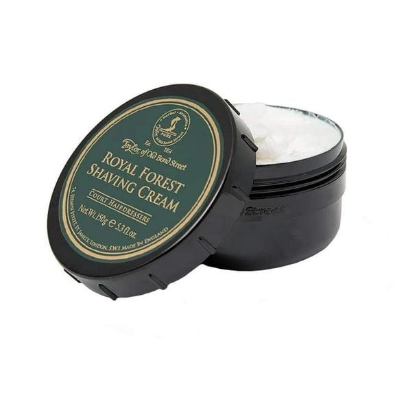 Taylor Of Old Bond Street Shaving Cream Bowl 150G 5.3-Ounce (Forest).