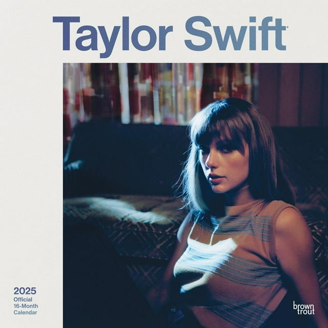 Taylor Official 2025 12 X 24 Inch Monthly Square Wall Calendar Plastic