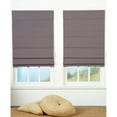 thumbnail image 1 of Taylor & Olive  Halfway Grey Insulating Cordless Roman Shade 30 - 39 Inches 32 x 72, 1 of 5