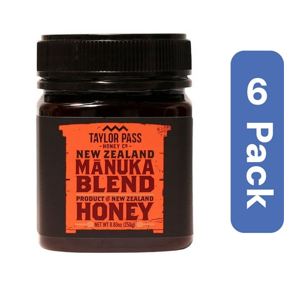 Taylor Pass Manuka Honey Blend 250 g (Pack Of 6)