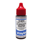 Taylor Phenol Red pH Indicator Solution R-0014 for Pool Test Kit, 0.75 Ounces
