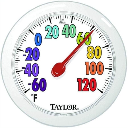 Taylor Precision 5631 ColorTrack Dial Outdoor Wall Thermometer price history and forecast - Taylor Precision Products 5631