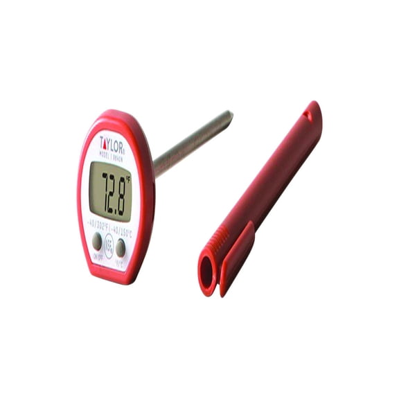 Taylor Precision 9840RB Classic Instant Read Pocket Thermometer