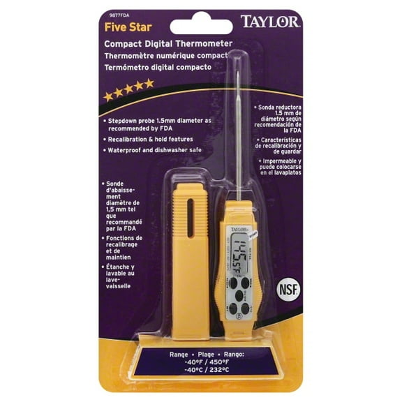 Taylor Precision 9877FDA Pocket Thermometer